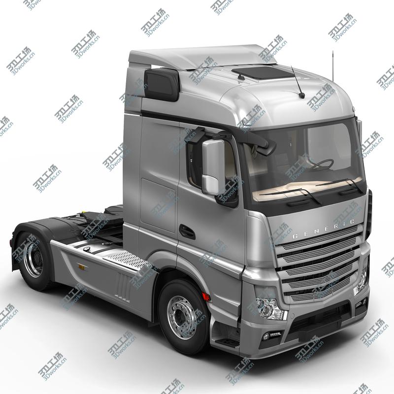 images/goods_img/20210113/Generic Truck With Trailer 3D model/3.jpg